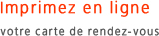 Imprimer en ligne votre carte de rendez-vous